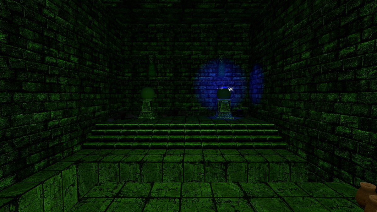 FergJoe's tweet image. Been a while - #screenshotsaturday !  Epic dungeons, classic puzzles, and #VR melee combat. Our first title, #SellswordVR is coming along!