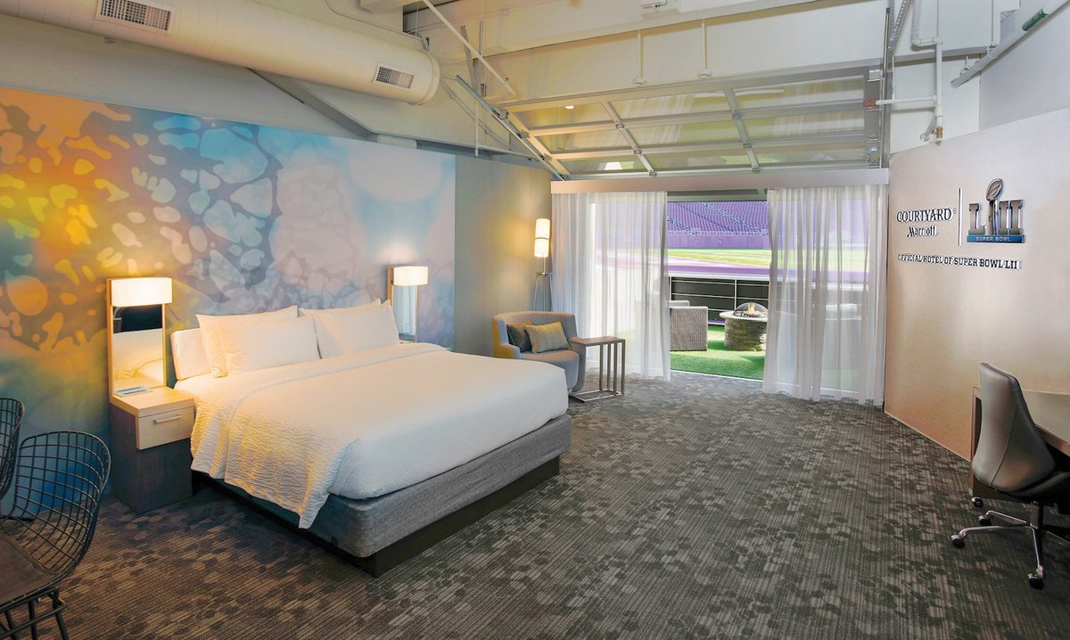 Wanna sleep in the stadium before #SuperBowlLII? Enter the #CourtyardSuperBowlContest! opndr.se/oJqX #Ad