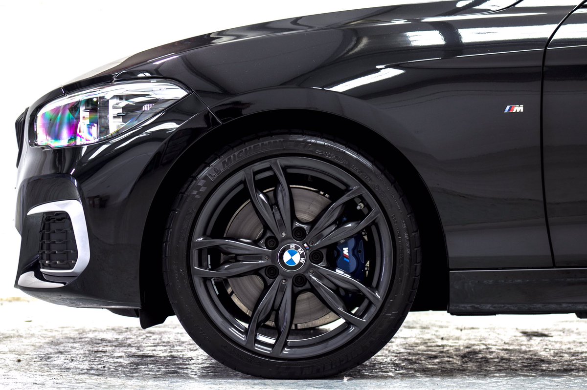 DiamondDetail's tweet photo. Detailed and protected this BMW M140i with 3x Ceramic coatings, totally prepared for wet winter months. https://t.co/JznYygzxUR