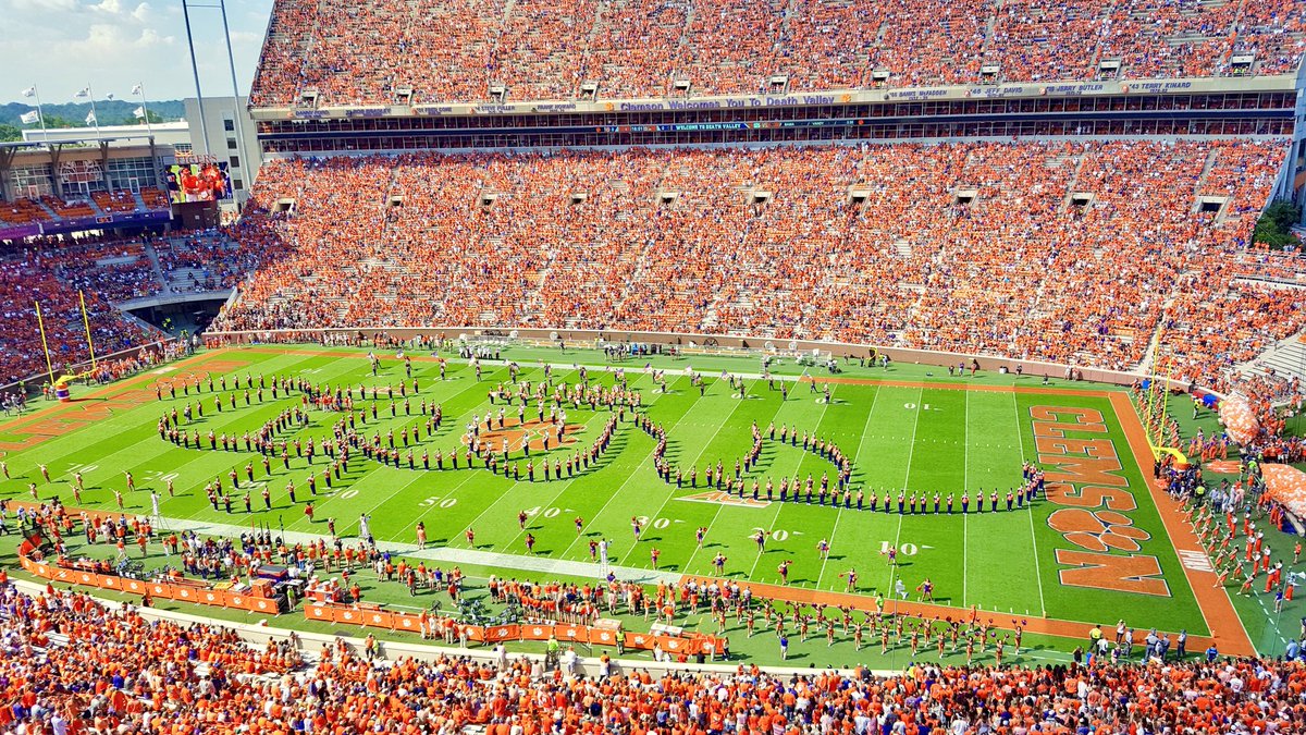 Clemson University On Twitter A Sea Of Orange Today In