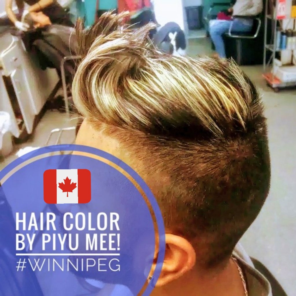 maplemirrorca's tweet image. Hairstyle and color done by Piyu Mee 🎨 

#hairstyle #haircare #haircolor #Winnipeg #MapleMirror
