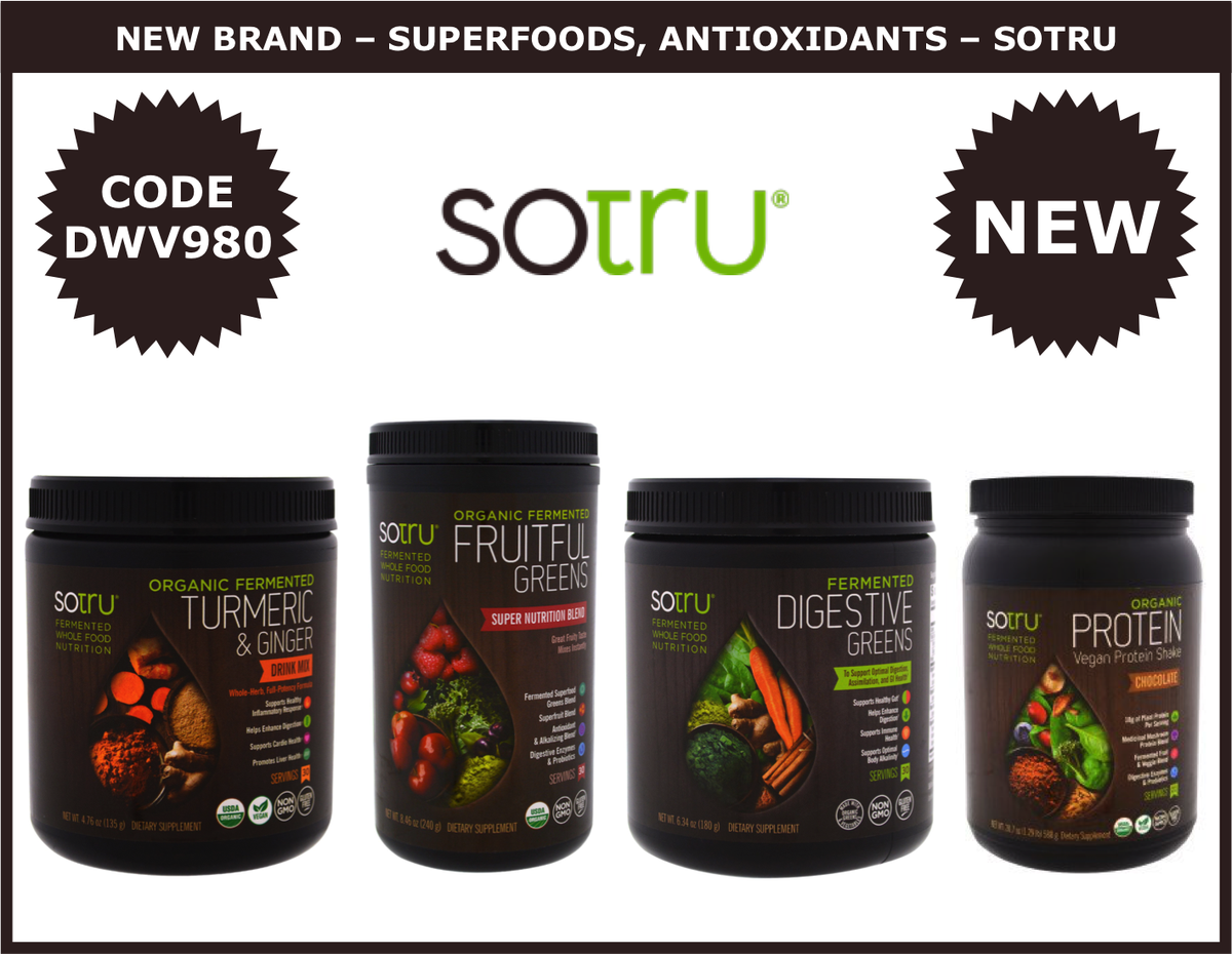 dwv980's tweet photo. 🍀NEW BRAND ON IHERB: #SoTru - https://t.co/5WXf2hAYpO
✅Use code DWV980
#Superfoods #Curcumin #Antioxidants #Sports #Protein #GreenFormulas https://t.co/n2uiMWh68v