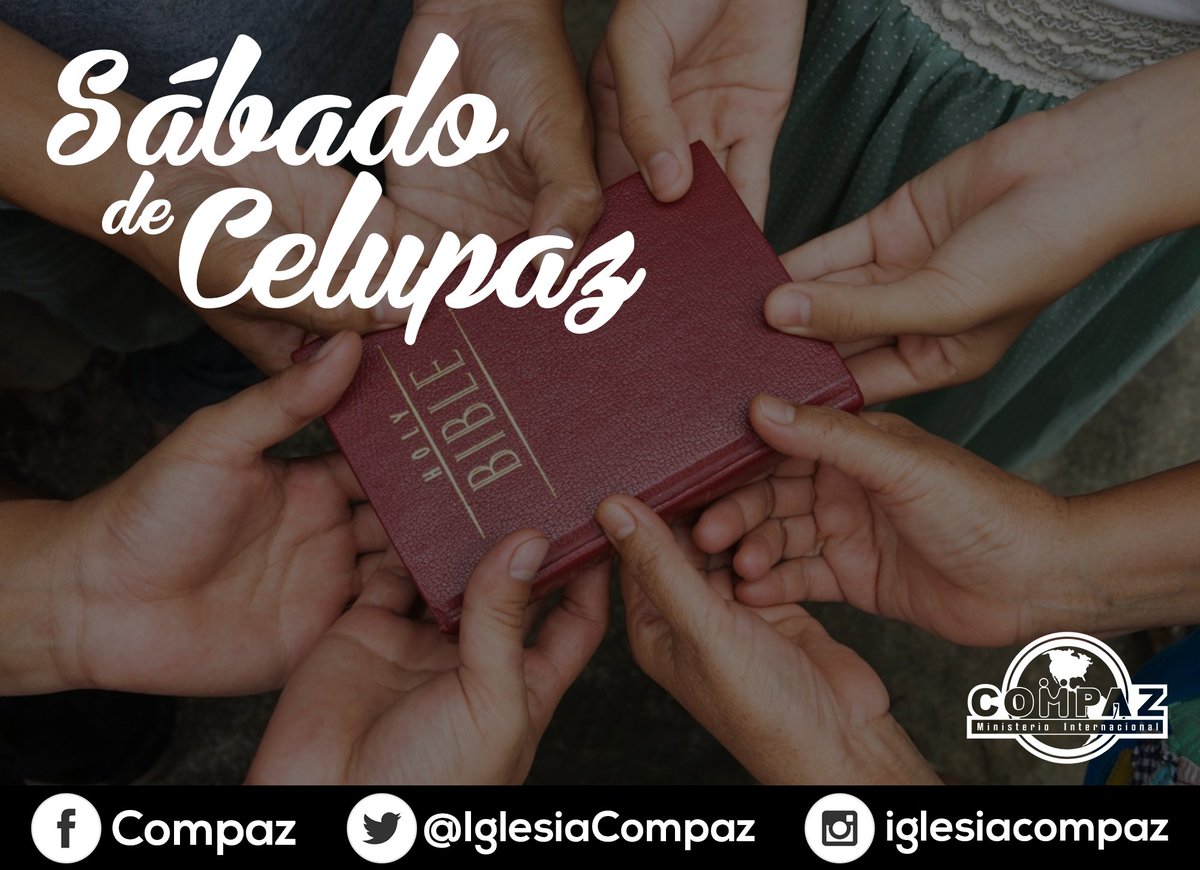 IglesiaCompaz's tweet photo. ¡Hoy es nuestro día de celupaz, asista a nuestras reuniones en casa y disfrute de la gran #ExperienciaCompaz #SoyCompazSoyCelupaz! https://t.co/Cly7j94OVF