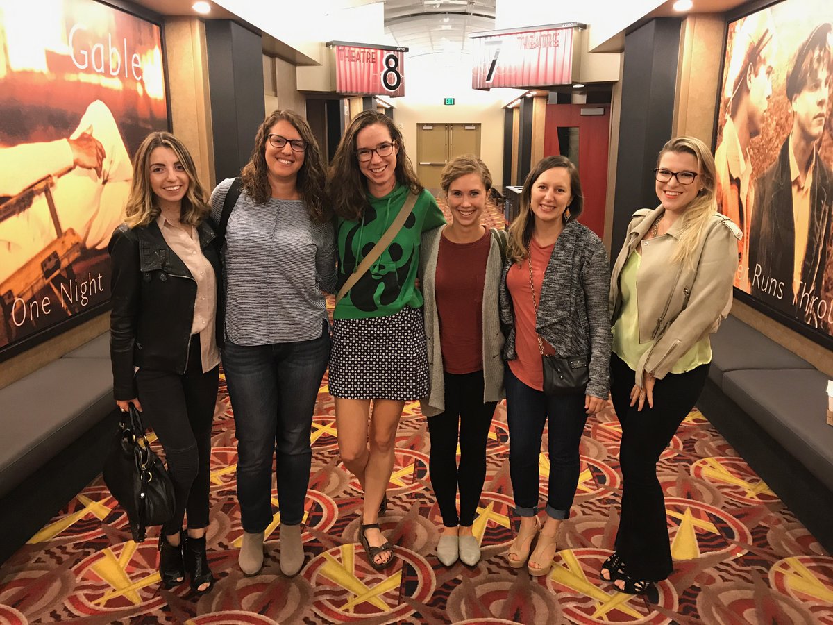 PriceWomen's tweet photo. PWA board members watching Battle of the Sexes. Great to learn more about Billie Jean King - tennis, gender equality, and LGBTQ rights icon! https://t.co/VUSmQ4R2eR