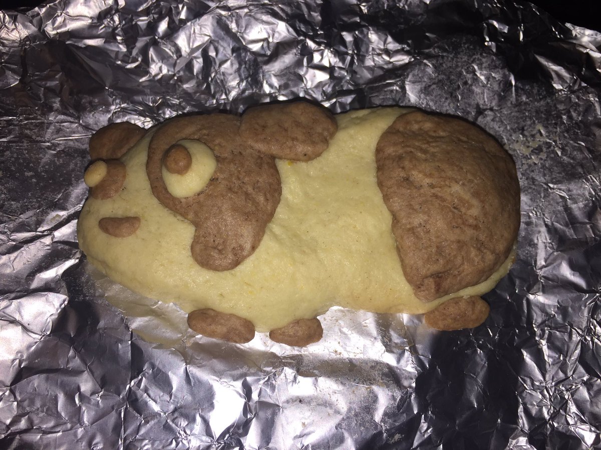 NostraDam0n's tweet photo. Guinea pig cake is a success! (or is it?) #ratemycake https://t.co/YwXMCQeJHa