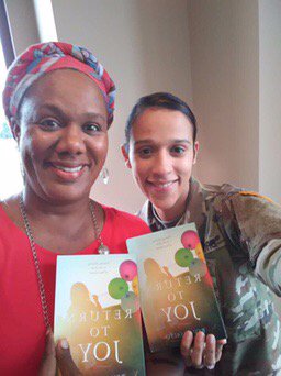 bev_desalvo's tweet photo. I'm thanking God for my new friends Crystal Joy and Rose Browne who found my book at their local Christian bookstore https://t.co/e2RNxZ0cZs