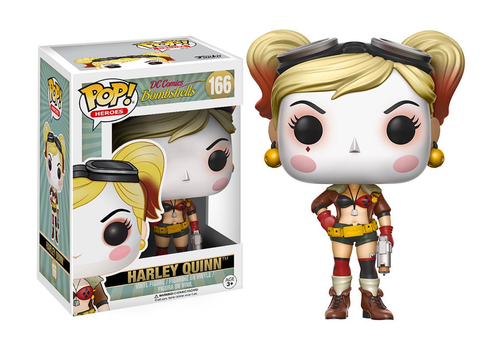 Funko's tweet photo. RT &amp; follow @funko for your chance to win a Bombshells Harley Quinn Pop!
#BatmanDay #HarleyQuinn25 #BTAS https://t.co/ROpE1Za8Mx