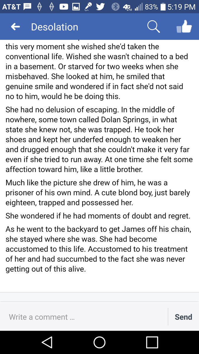 shinybutterbean's tweet image. #Desolation I can never get all I want out in the 140 limit, so I copied this from Facebook. #writingsamples #selfpromo #selfpublished