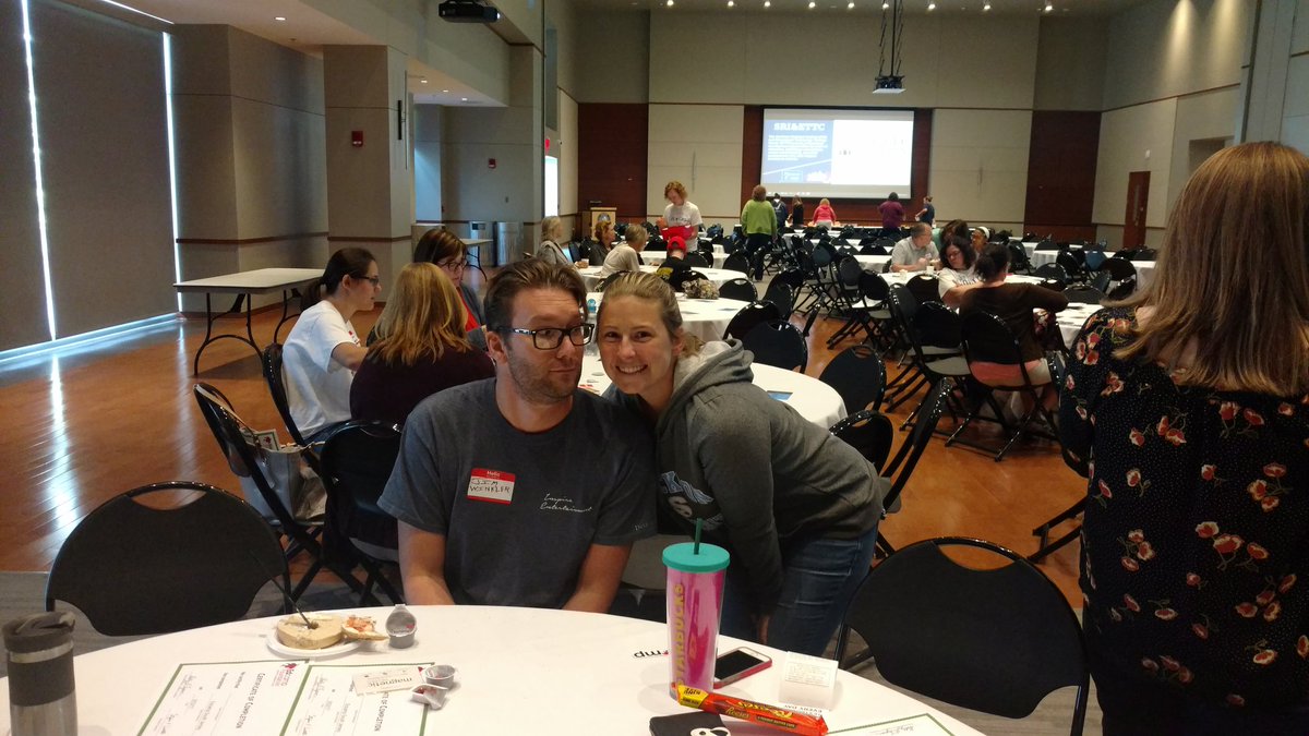 swroniuk's tweet photo. Couples who attend #ParentCampSJ #EdcampSoJersey together,stay together!  Lol https://t.co/uWxwEsrGqz
