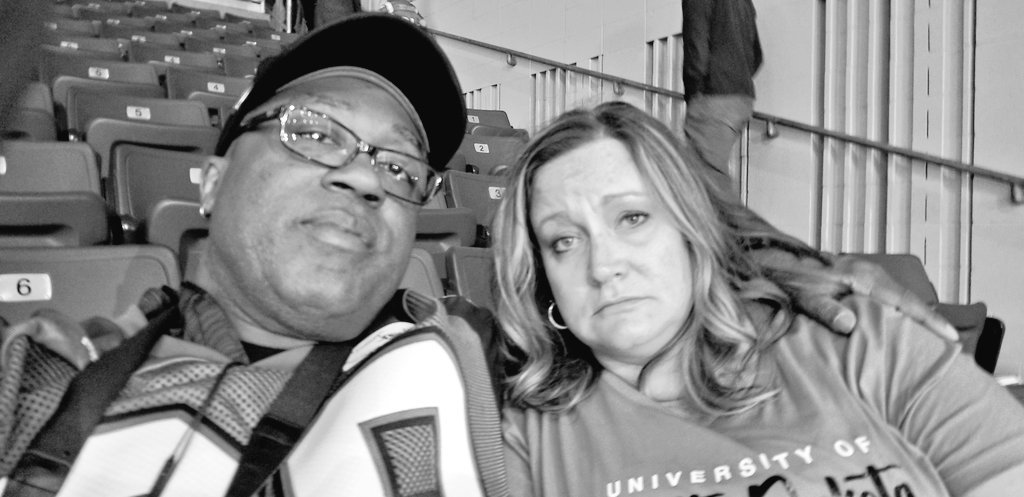 Huskerdogg's tweet photo. Our sad faces after the UND defeat!  Still #UNDproud #GameOfThrones #GOT #AryaStark #JaqenHghar #ManyFaceGod #DayByDay #SadFaces  #88Cloyd https://t.co/vdUZNNnxlw