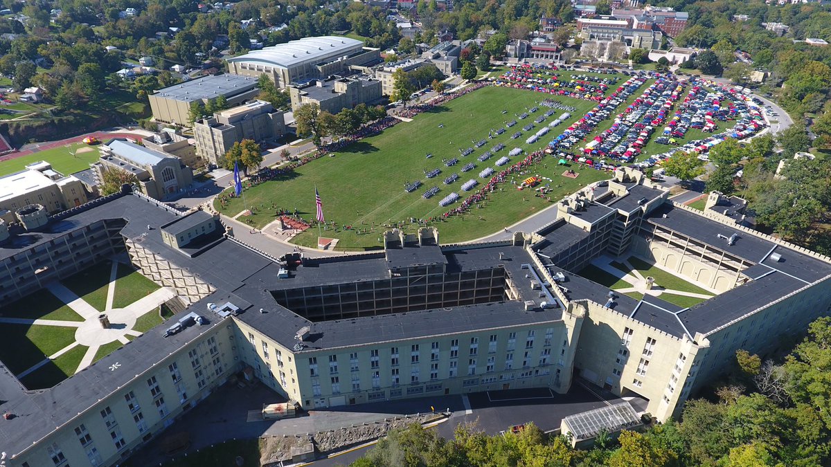 Spending the weekend <a href="/VMIAthletics/">VMI Athletics</a> for #ParentsWeekend