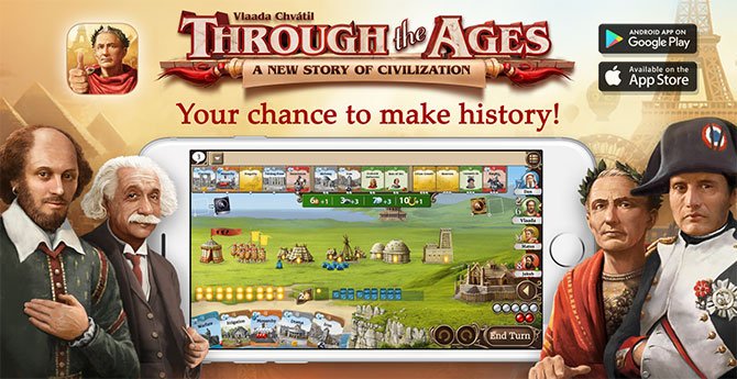 #ThroughtheAges now available on mobile...glad designers ported to Android and not just the inferior other devices!