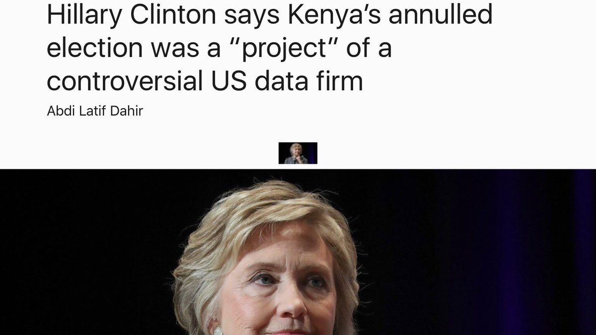 They also just did it in Kenya & the courts there threw out the election. https://qz.com/1081021/hillary-clinton-says-trump-linked-cambridge-analytica-had-role-in-kenyas-annulled-election/