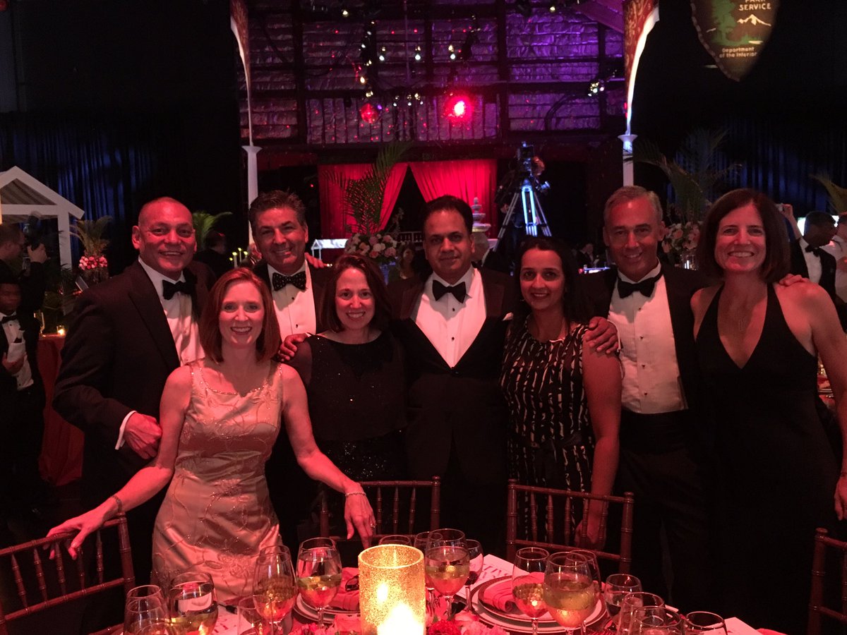 SanjaySubraman's tweet photo. @pwc_llp team celebrating the arts, culture &amp; cuisine @Wolf_Trap at the 2017 #WolfTrapBall! https://t.co/RV7ZksBflr
