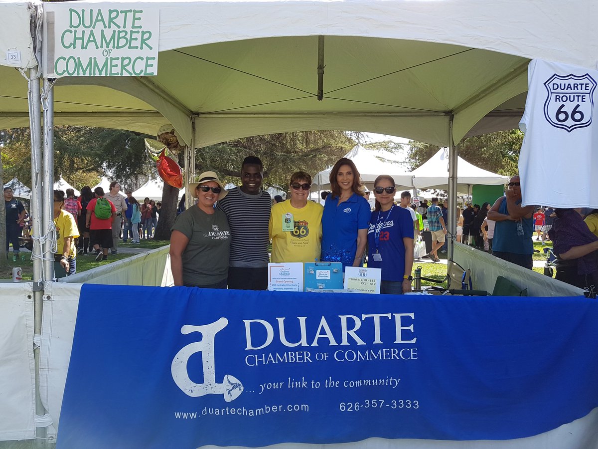 Thanks for stopping by Miriam and Shaquille. Check out all our pictures from the Picnic and Parade today. facebook.com/DuarteChamber/