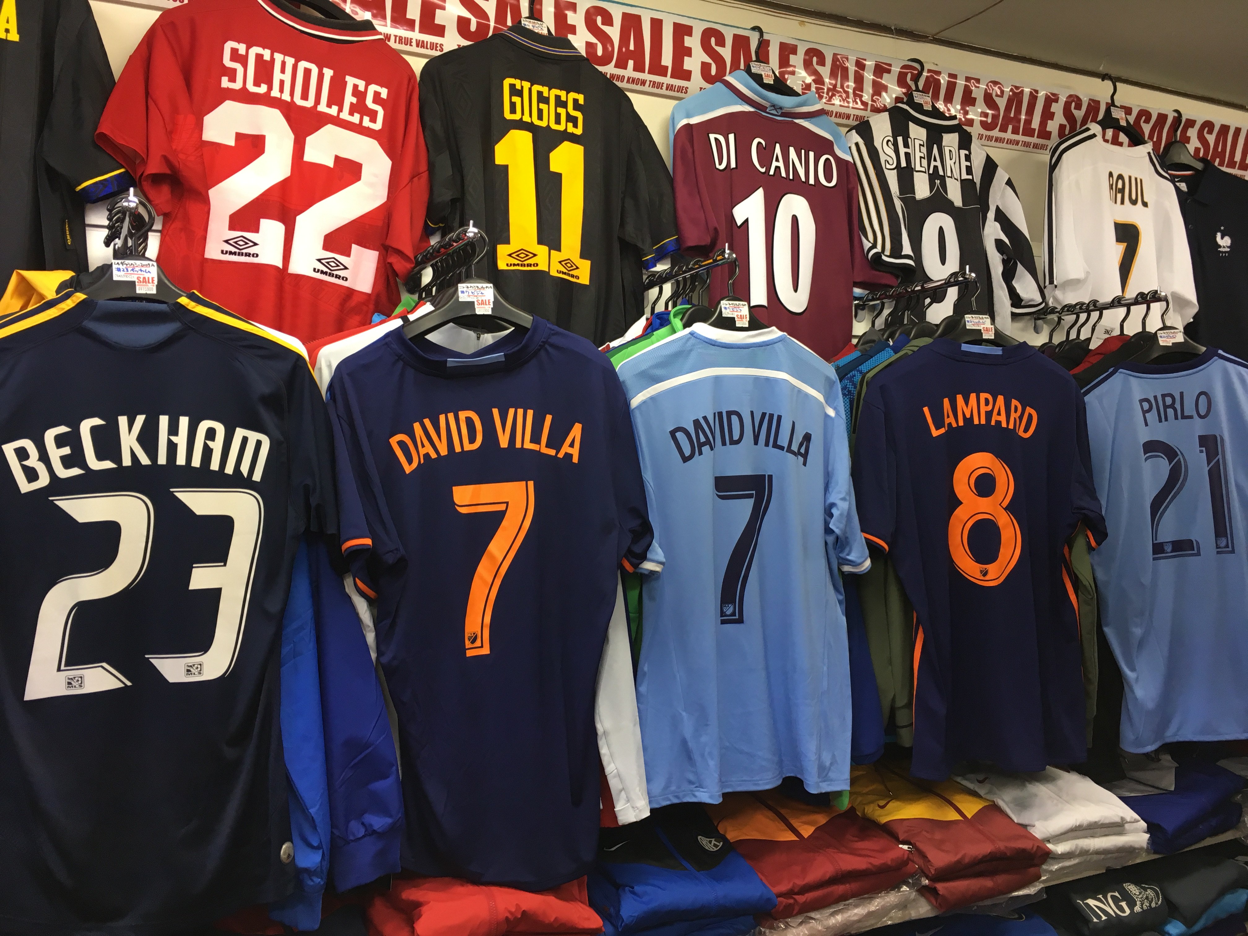 サッカーショップfcfa 実店舗open 営業時間 11時 18時 公式サイトopen Pa Twitter Mls レア ユニフォーム入荷 Laギャラクシー 09 Away ベッカム ニューヨークシティ 各シーズン ホーム アウェイ揃い踏み 16 17 Away ビジャ 15 16 Home