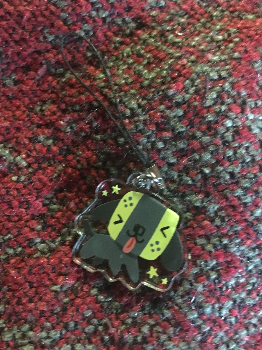 Got these adorable Keychains from <a href="/gelatobear/">renée ☀️ (now on 🦋)</a> <a href="/APExpo/">APE</a> go check out her stuff 😁
