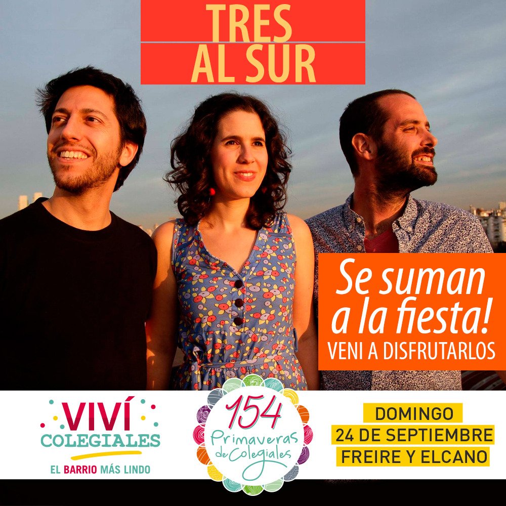 Este domingo 24/9 a las 13hs vamos a estar compartiendo nuestras músicas al sol! vereda, mate y pic nic. Ahí nos vemos en Freire y El Cano!!