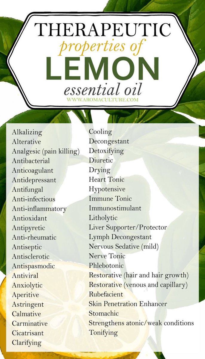 Lemon essential oil #decongestant #cleansing #uplifting