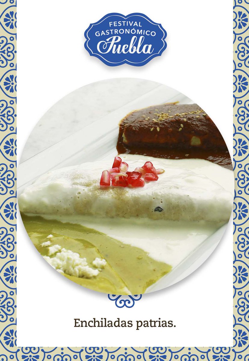 AddettoRest's tweet image. Toda la cultura poblano en un plato. Prueba nuestras enchiladas patrias t llena tu paladar con este platillo icónico de esta temporada.
