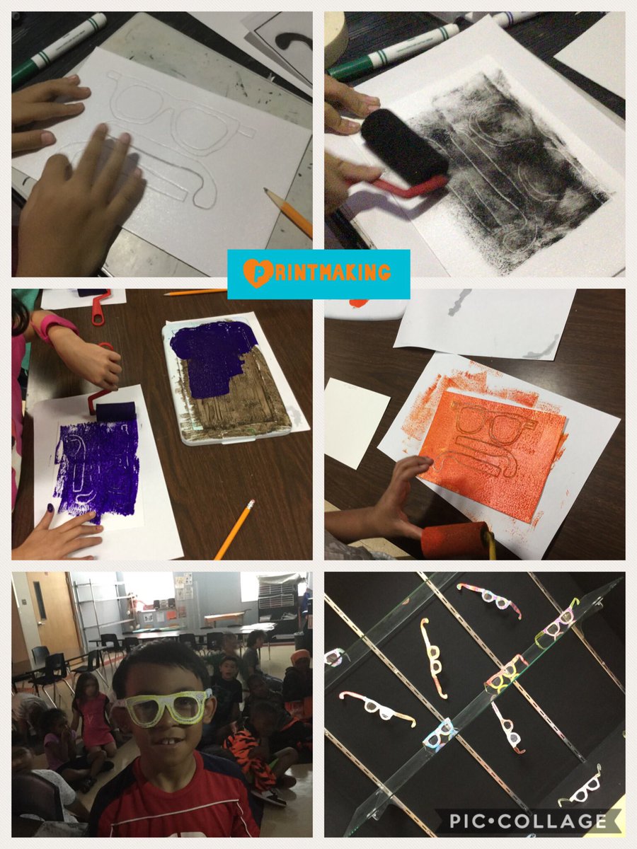 CruzRam2122's tweet photo. What a week from monsters 2 not just regular #printmaking it's wearable #dontbordinary #thinkoutsidethe"Caja"@NISDMead @NISD_FineArts https://t.co/uqOGPWCPkY