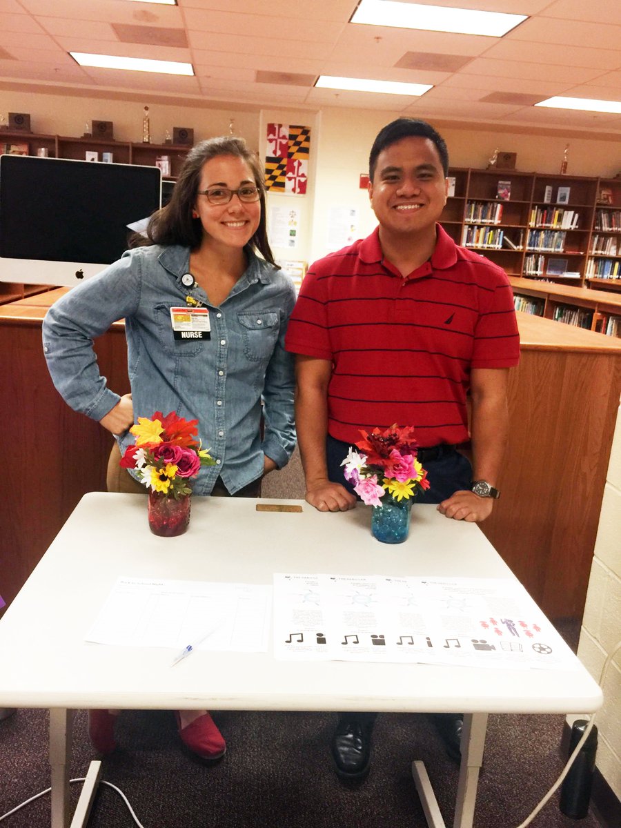 nurtureheroes's tweet photo. We had an awesome Back to School Night at Dunbar High School to introduce parents to our work! Thanks Kathleen &amp; Niccolo! #baltimore #youth https://t.co/UtHdpno7oD