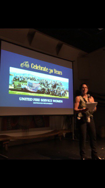 To the women of the SFFD! Congrats to 30 years in the Department!!!!