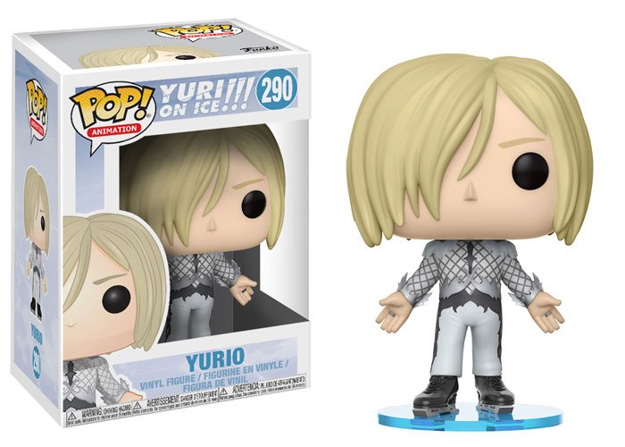 VirtualYuuri's tweet image. Funko pops of Victor, Yurio, and I will be available in October!