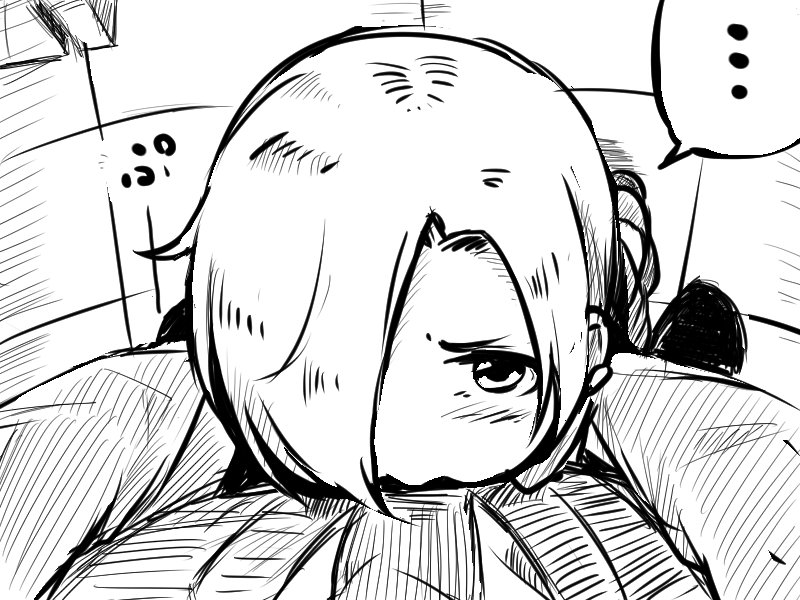 Pが遊んでくれるまで離れない小梅ちゃん 