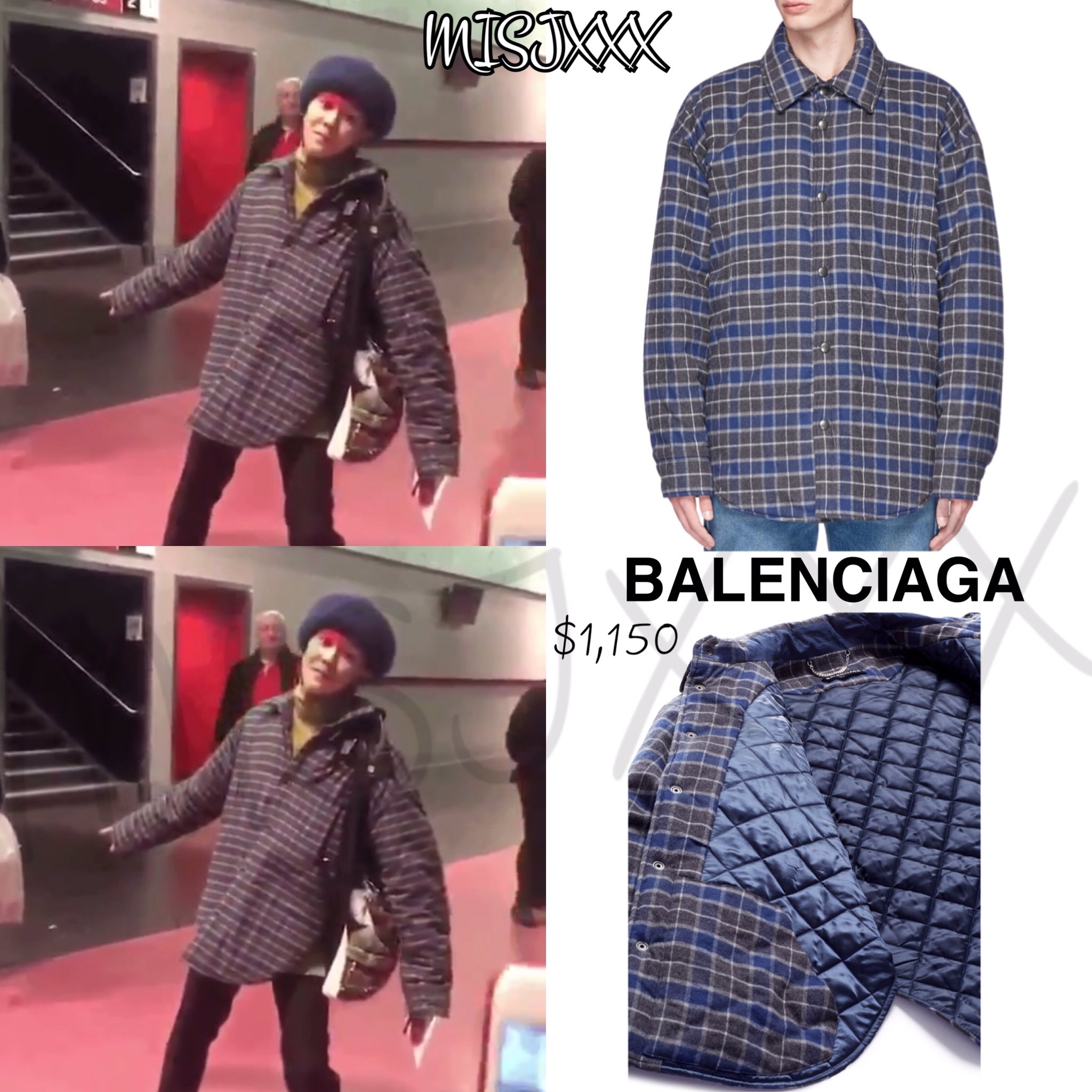 balenciaga shirt jacket