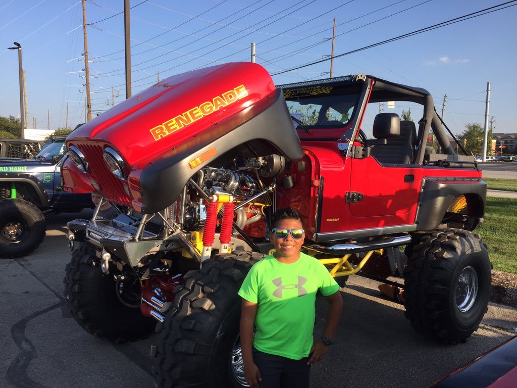 <a href="/Hoosier_Wheeler/">Hoosier Wheelers</a> <a href="/THEJeepMafia/">The Jeep Mafia</a> <a href="/4WheelParts/">4 Wheel Parts</a> This one won best in show!   Coop had to get his picture with it as he said it was "sick"