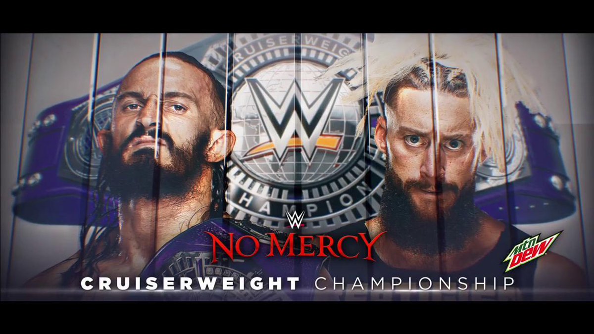 BrentonAnthon16's tweet photo. @WWENeville Will Defend His #CWCTitle Against @Real1 Tomorrow Night At #NoMercy In #Sacramento Will Neville Retain His Thrown Enzo Will Win. https://t.co/MAUWRhRcuM