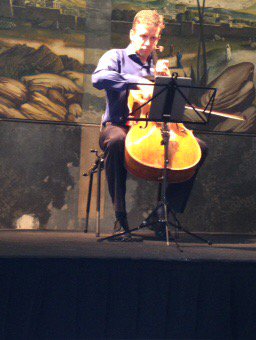 1pm My selection, more cello! Masterful performance by Julian Smiles <a href="/TheConvent/">Abbotsford Convent</a> <a href="/MusicintheRound/">Music in the Round</a>