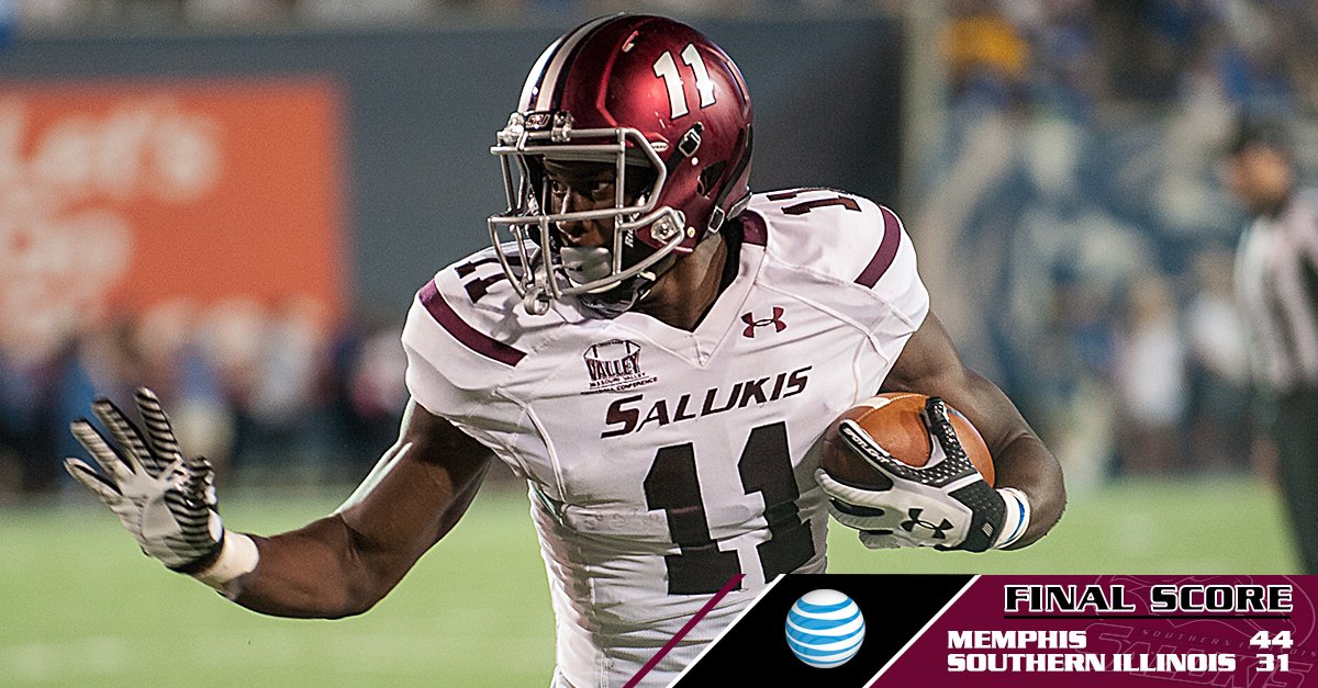 SIU_Football's tweet photo. What a battle. https://t.co/gkvL8x7zHi