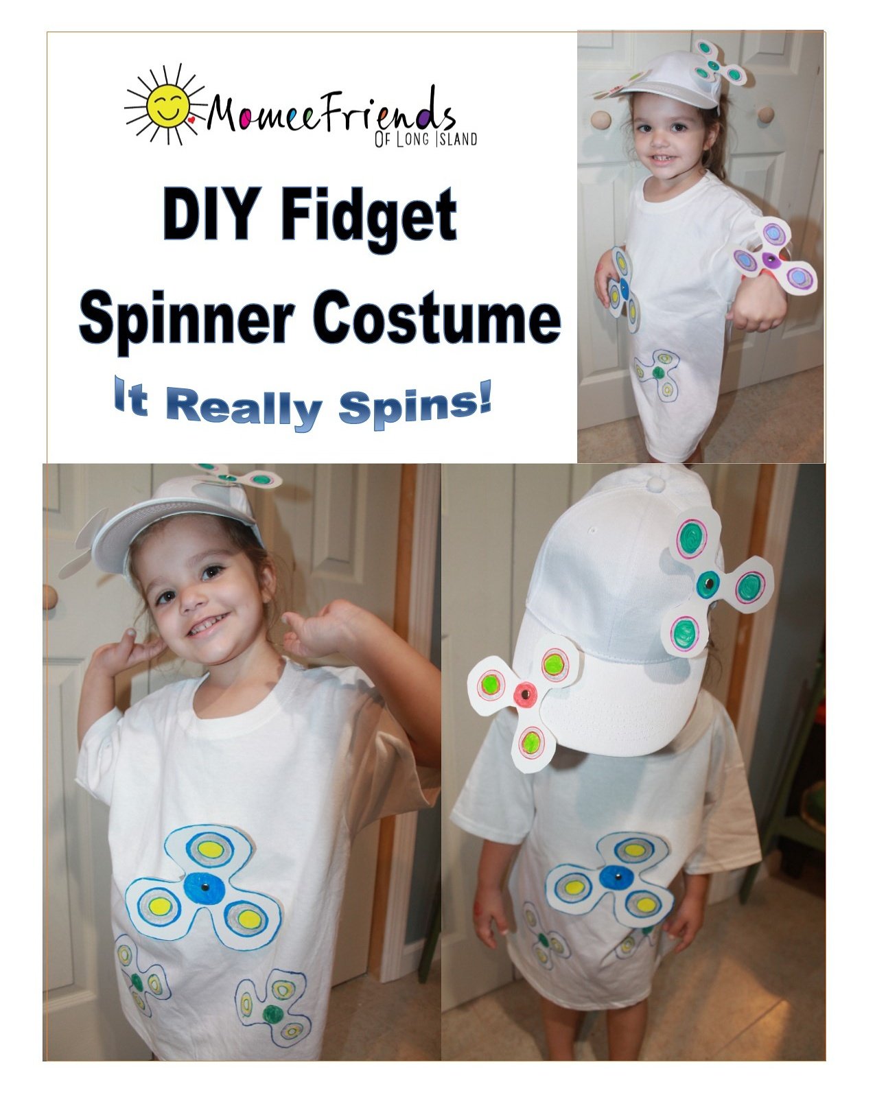 fidget spinner costume diy