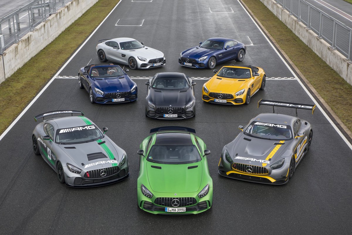 MercedesAMG's tweet photo. What a time to be alive!
📸 @mbusa #MBPhotopass #AMG50Years #DrivingPerformance
[Csn 11.4-9.3l/100km|CO2 259-216g/km] https://t.co/X1P73jqsKA