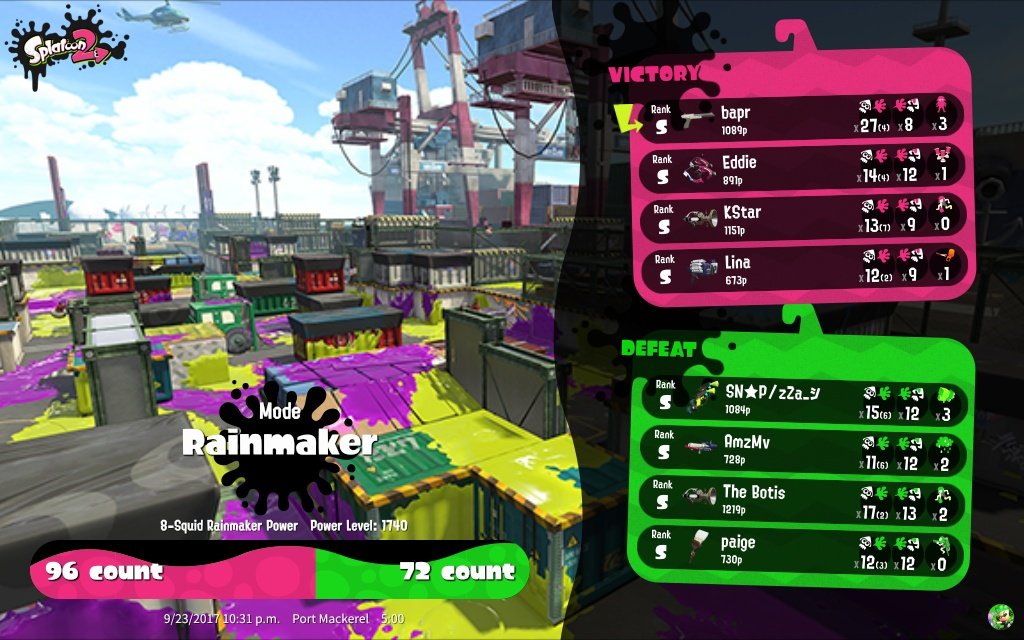 baprGaming's tweet image. #Splatoon2 #SplatNet2 #NeedASquad