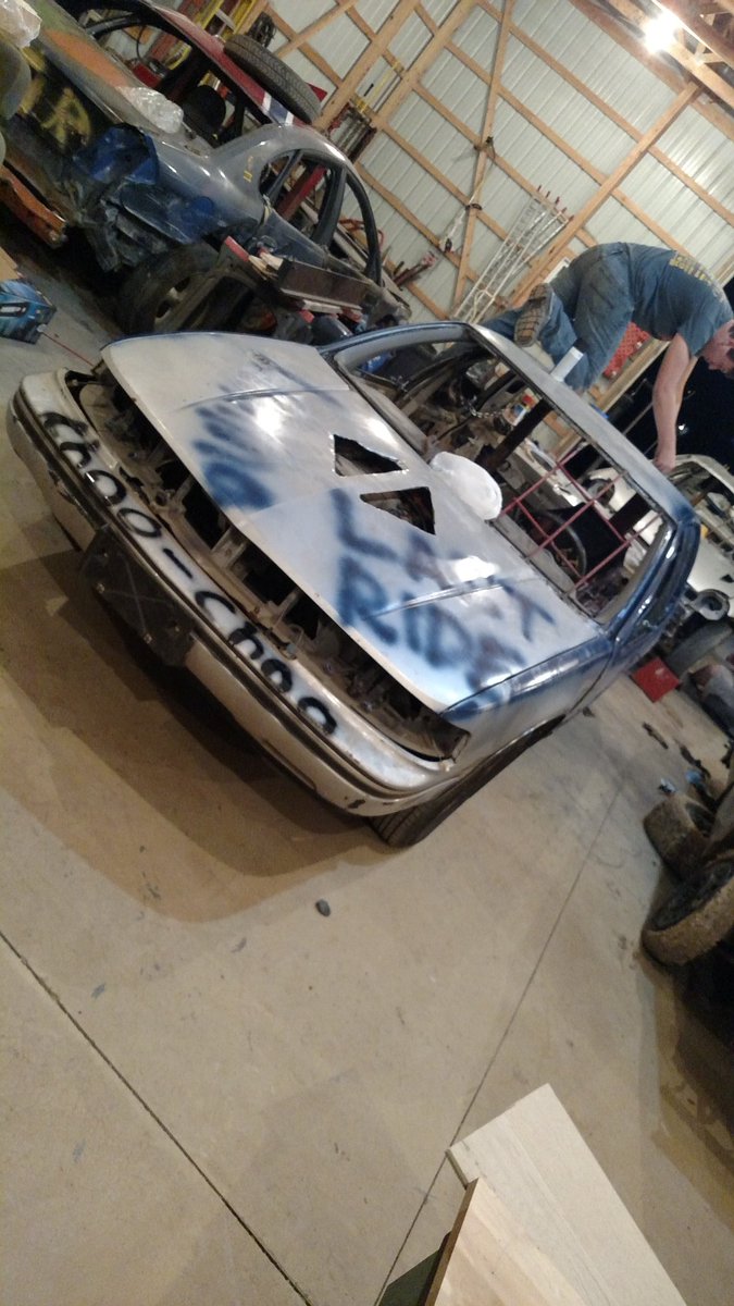Woundedfishinc's tweet photo. The newest wounded Fish Inc car of @Mr_JW75 and @TeamFTR1 is ready to make it debut! https://t.co/W7ctzrM54k