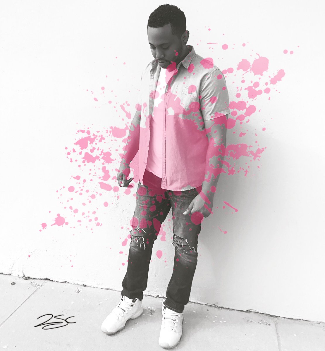 2SCMusic's tweet photo. My color of music... #splashpaint #2sc #music #dignitary #DignitaryCard https://t.co/UlVH2YZ17L