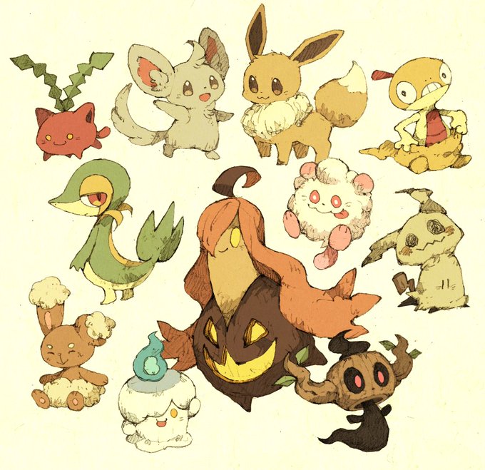 「pokemon (creature) yellow eyes」 illustration images(Oldest)