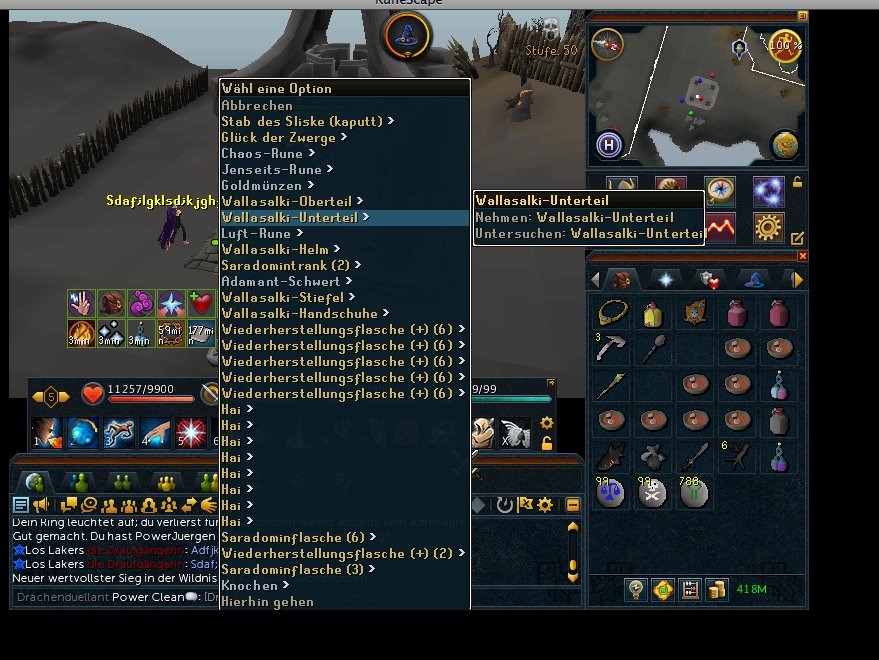 PowerCleanRs's tweet image. Shadow Staff of Sliske pk. first time he tagged me with no prot and flicked it b4 he died.  missed it solo. next time he didnt have prot lul