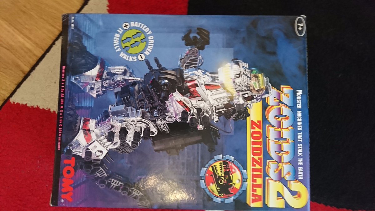 AFK_Retro's tweet photo. #TOMY #ZoidZilla #Zoids #retro #vintage #retrotoys Brand New Zoids 2 Zoidzilla
https://t.co/EgOSLvErLJ via @eBay_UK https://t.co/dpaDgKWA4p