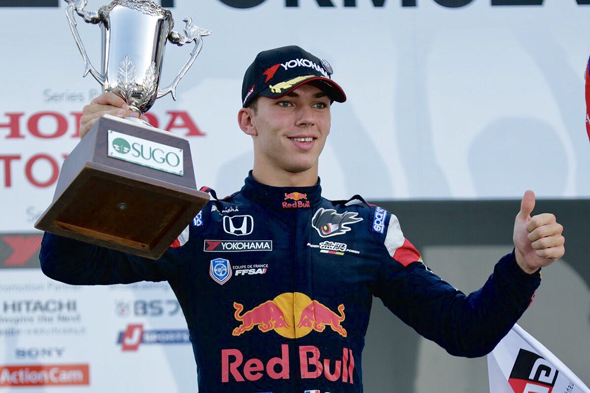 PierreGASLY's tweet photo. 2nd in Sugo, silver trophy today. 🎌🥈#SuperFormula https://t.co/filq5bIob6