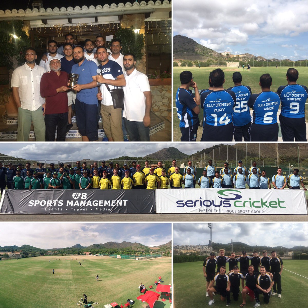 Fantastic awards dinner last night to crown <a href="/BourneEndCC/">Bourne End CC</a> the #SeriousT20 Champions. La Manga it's been a pleasure, see you next year 🏏💥🌞