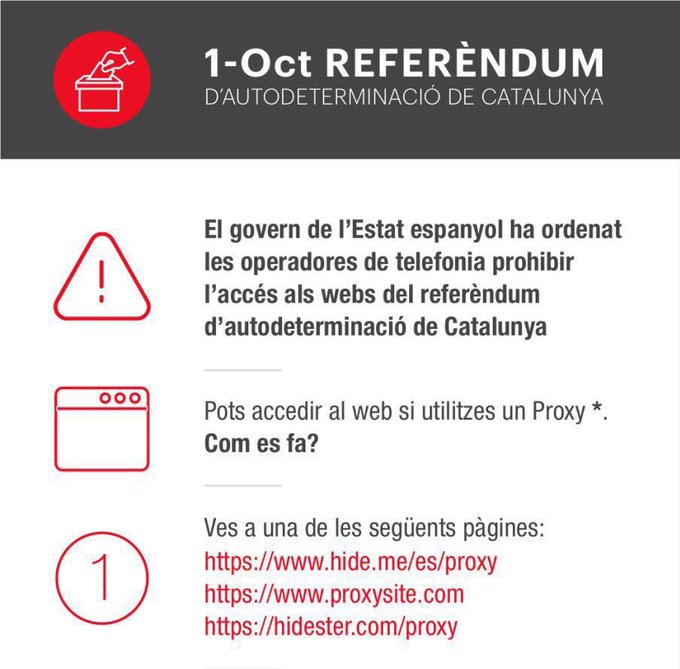 Puigdemont publica un nuevo tuit con instrucciones para buscar dónde votar