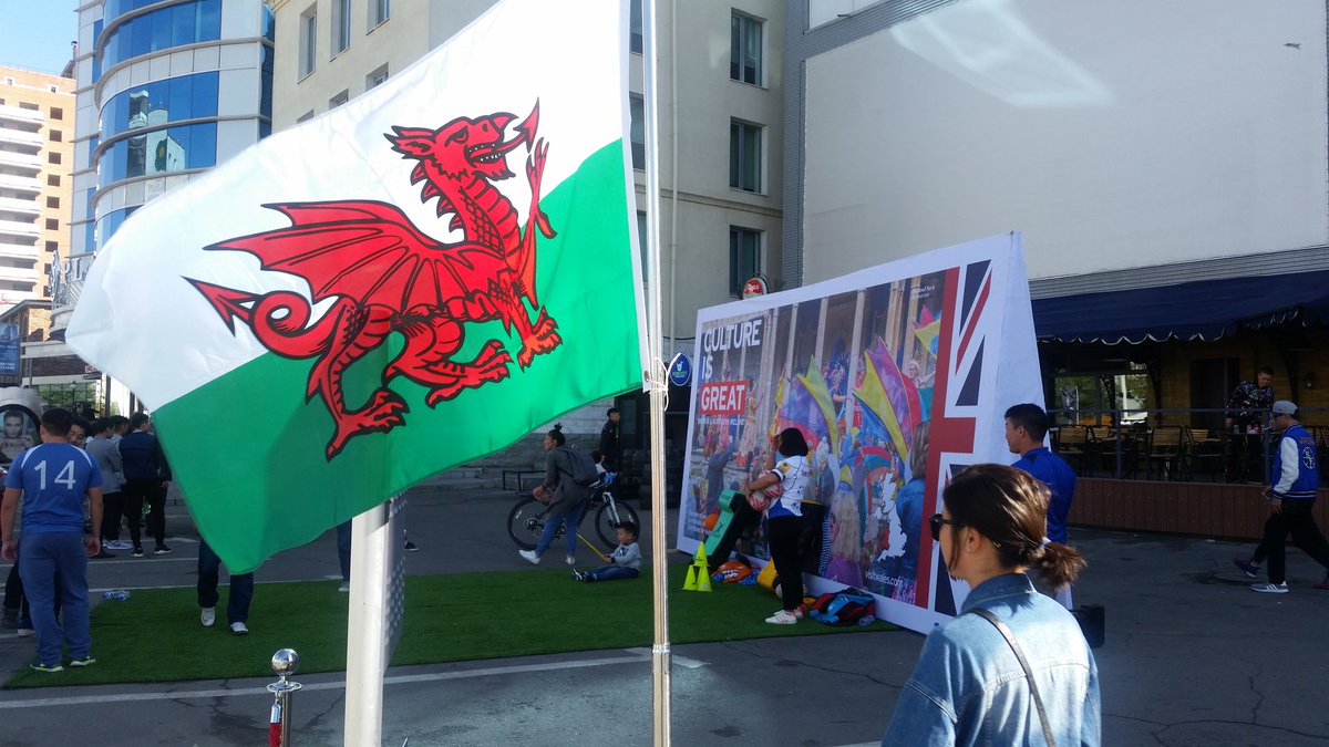HMAArnold's tweet photo. Wales - want to know about Universities and tourism in Wales? Or learn more about rugby? Batjargal #BBCCardiffSinger finalist sings later. https://t.co/upBrmI6w0N