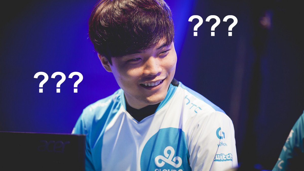 lolesports's tweet photo. [All] @ChippysOCE: Round 2
[All] @C9Impact: Pls stop

🤣 https://t.co/s50Y8qZrA9