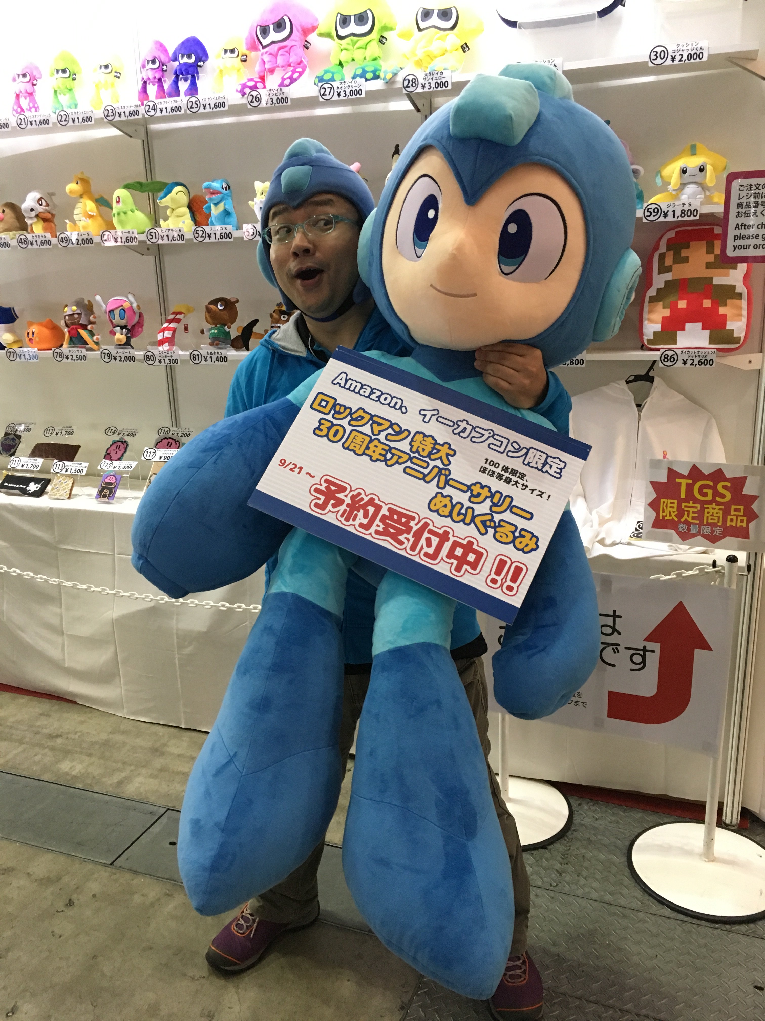 新品特価】三英貿易 ロックマンエグゼ ブルース ぬいぐるみ Megaman