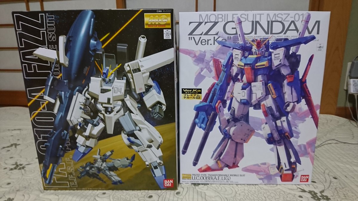 葵月 Ver Kaのzzにfazzのパーツだけ一部使って ぼくのかいぞうしたさいきょうのver Ka フルアーマーzzガンダム に するしかねぇ 震え声で