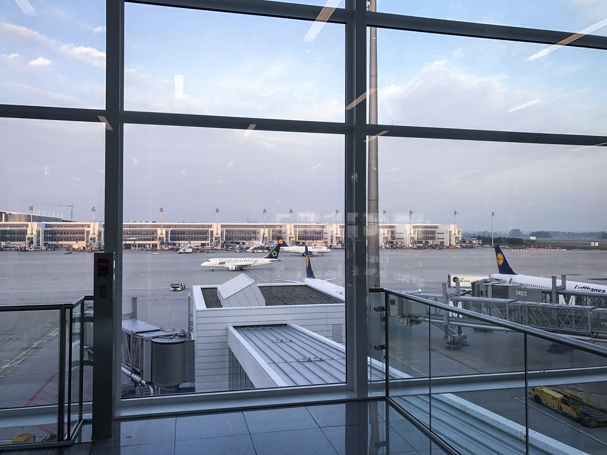 WeAreInfoleven's tweet photo. Airport is empty - the world still sleeps, it is quiet before the storm...
We are in Munich for #bits17 https://t.co/kYV9hbVZO7